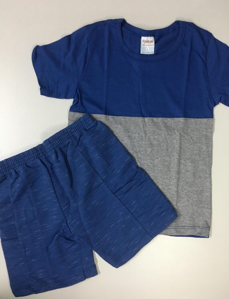 Conjunto Camiseta M.M Mescla